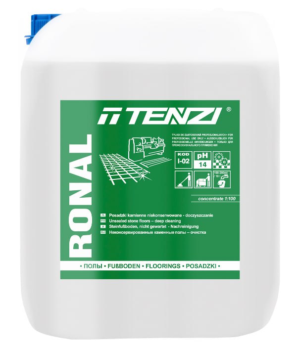 Засіб для очищення кам'яних підлог і плитки TENZI RONAL, 10 л